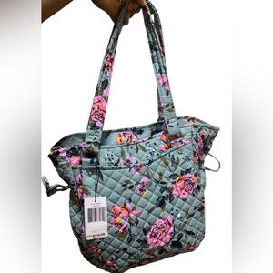 Vera Bradley Glenna Satchel Rose